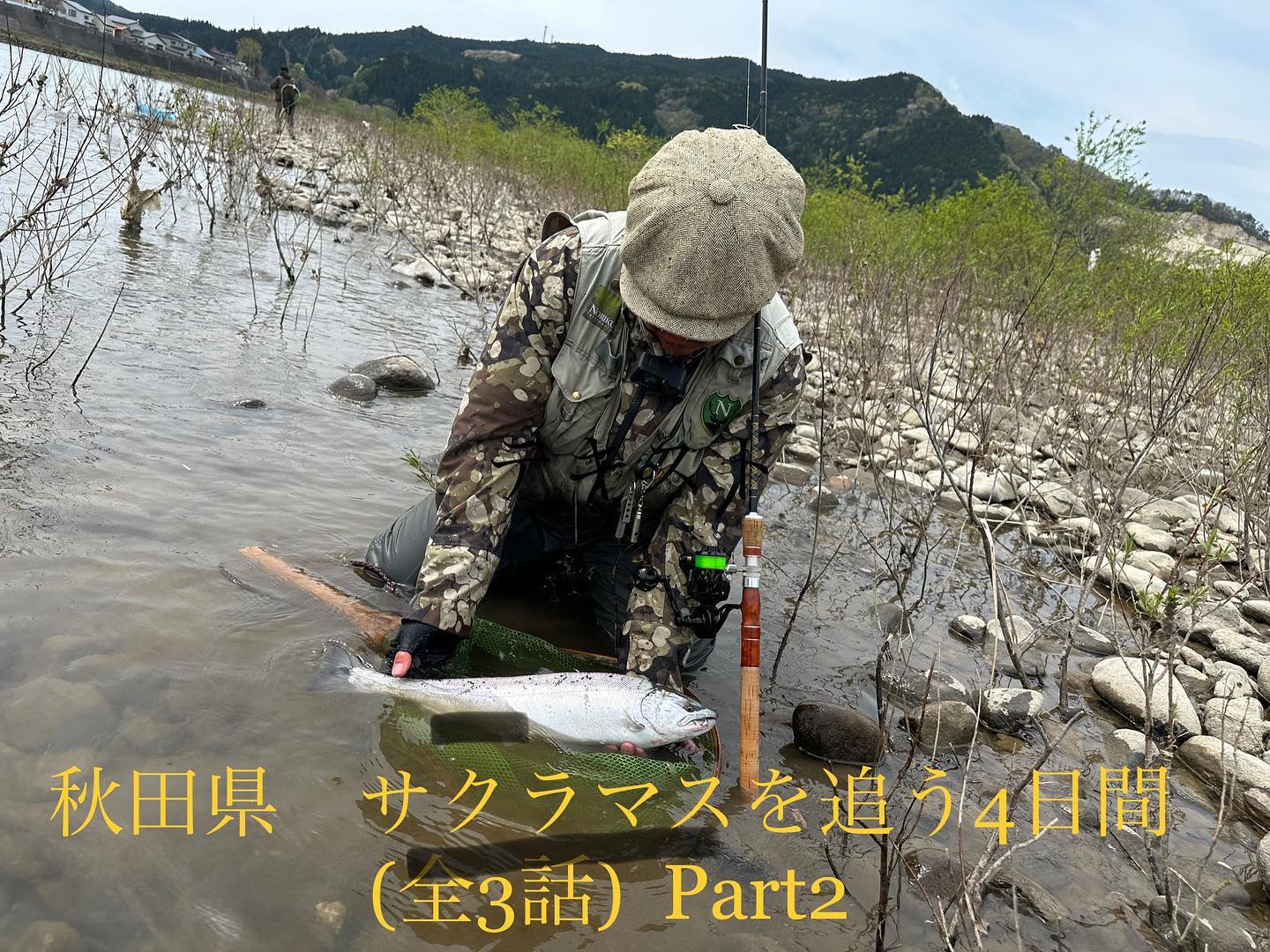 【2023年4月末頃　秋田県　サクラマスを追う。(全3話)PART2】 