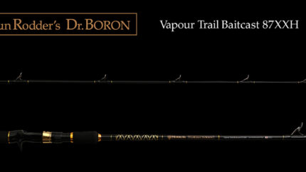 NORIKURA Gun Rodder's Dr.Boron Vapour Trail Baitcast 87XXH