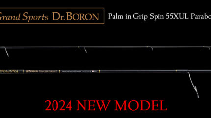 NORIKURA Grand Sports Dr.Boron Palm in Grip Spin 55XUL Parabolic SP
